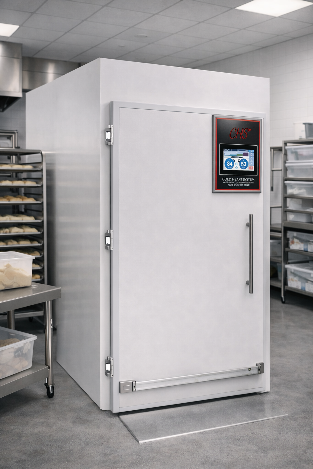 cella fermalievitazione CHS in laboratorio moderno