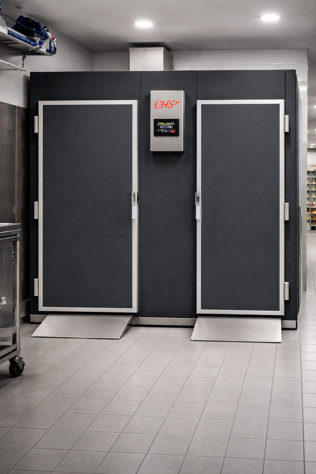 Cella frigorifera SMART professionale CHS in laboratorio moderno