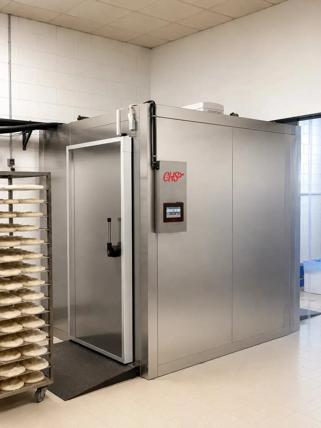 Conservatore professionale CHS in acciaio inox per panifici e laboratori di pasticceria